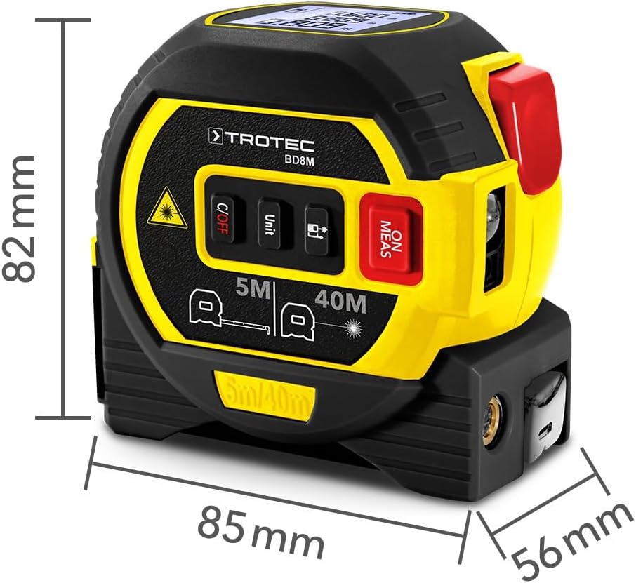 Misuratore Laser 3 in 1 ad Alta Precisione