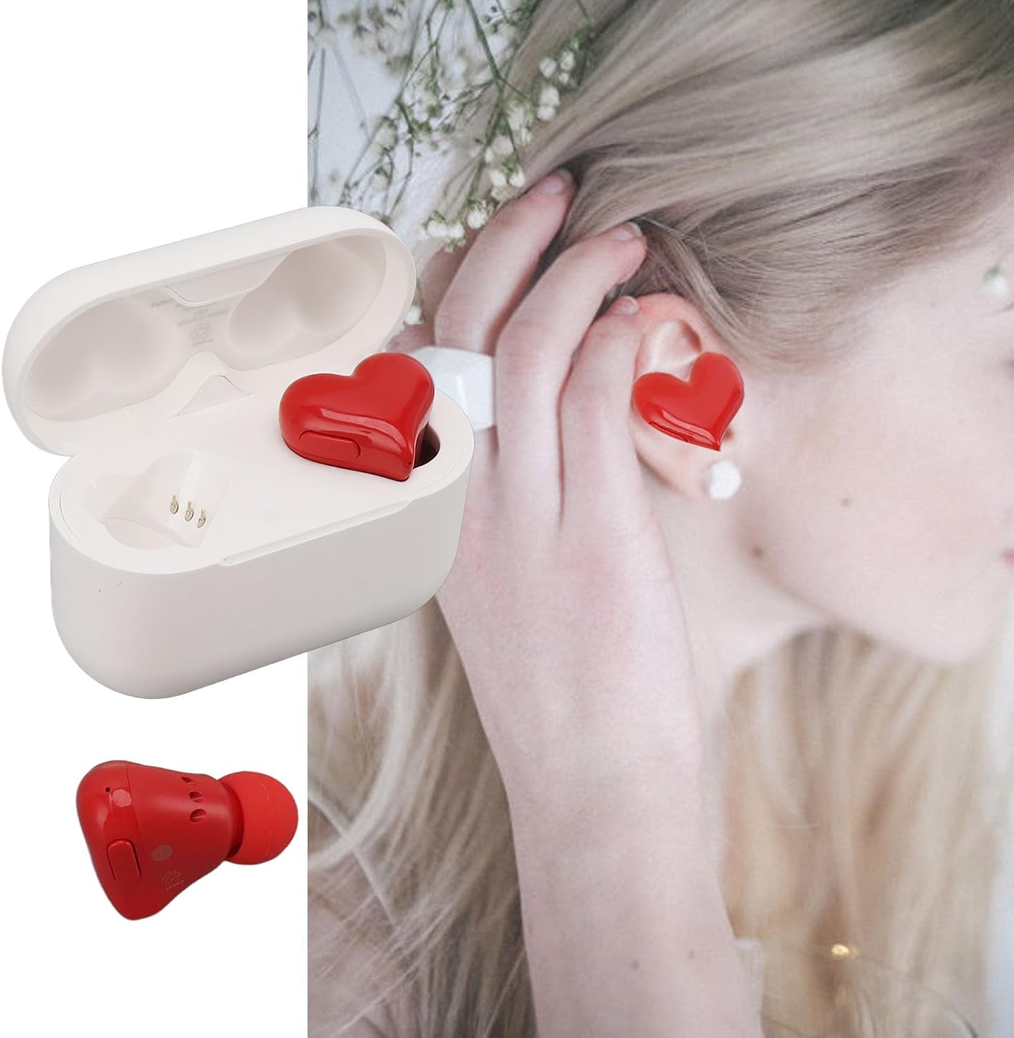 Auricolari Bluetooth a Forma di Cuore – Perfetti per un Regalo Speciale