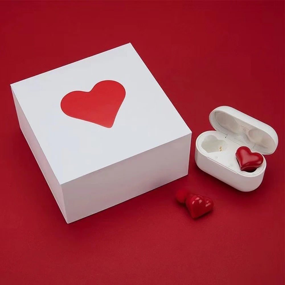 Auricolari Bleutooth a Forma di Cuore-Perfetti per un Regalo Speciale